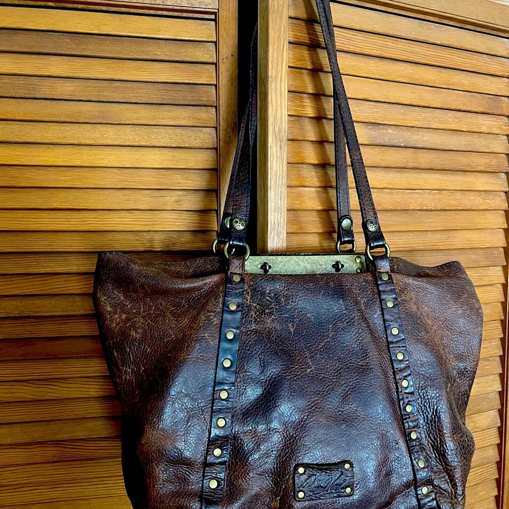 Patricia Nash Bienvenuto Tote, Chocolate